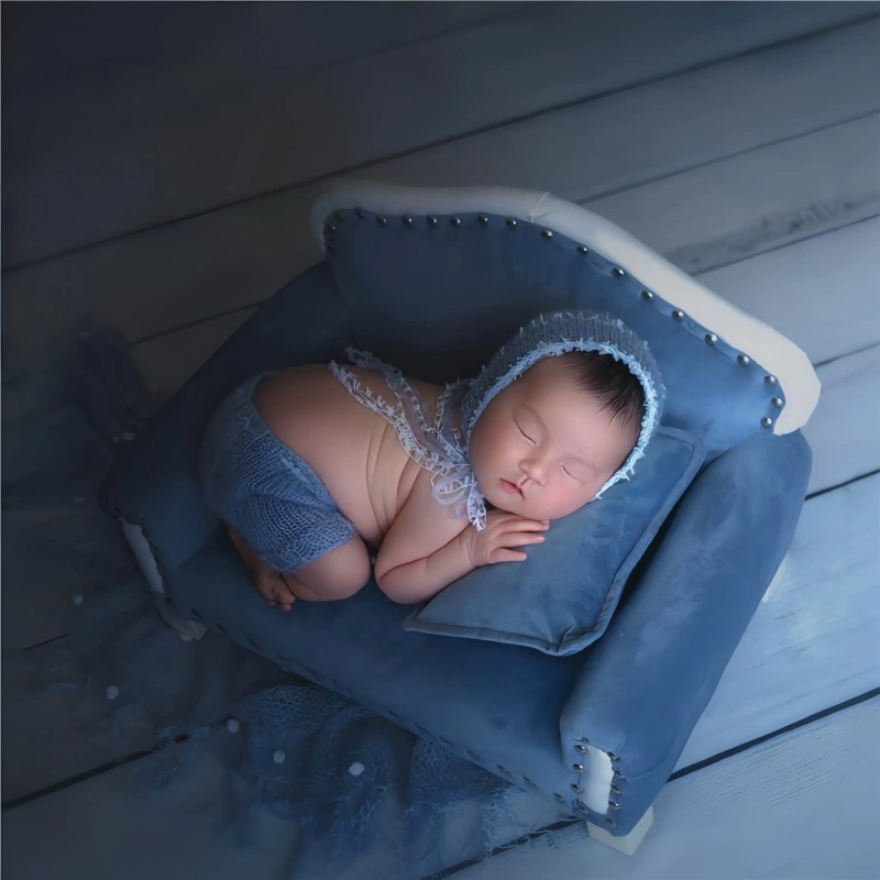 Vintage Posing Sofa - Newborn Photography Props - Image 4